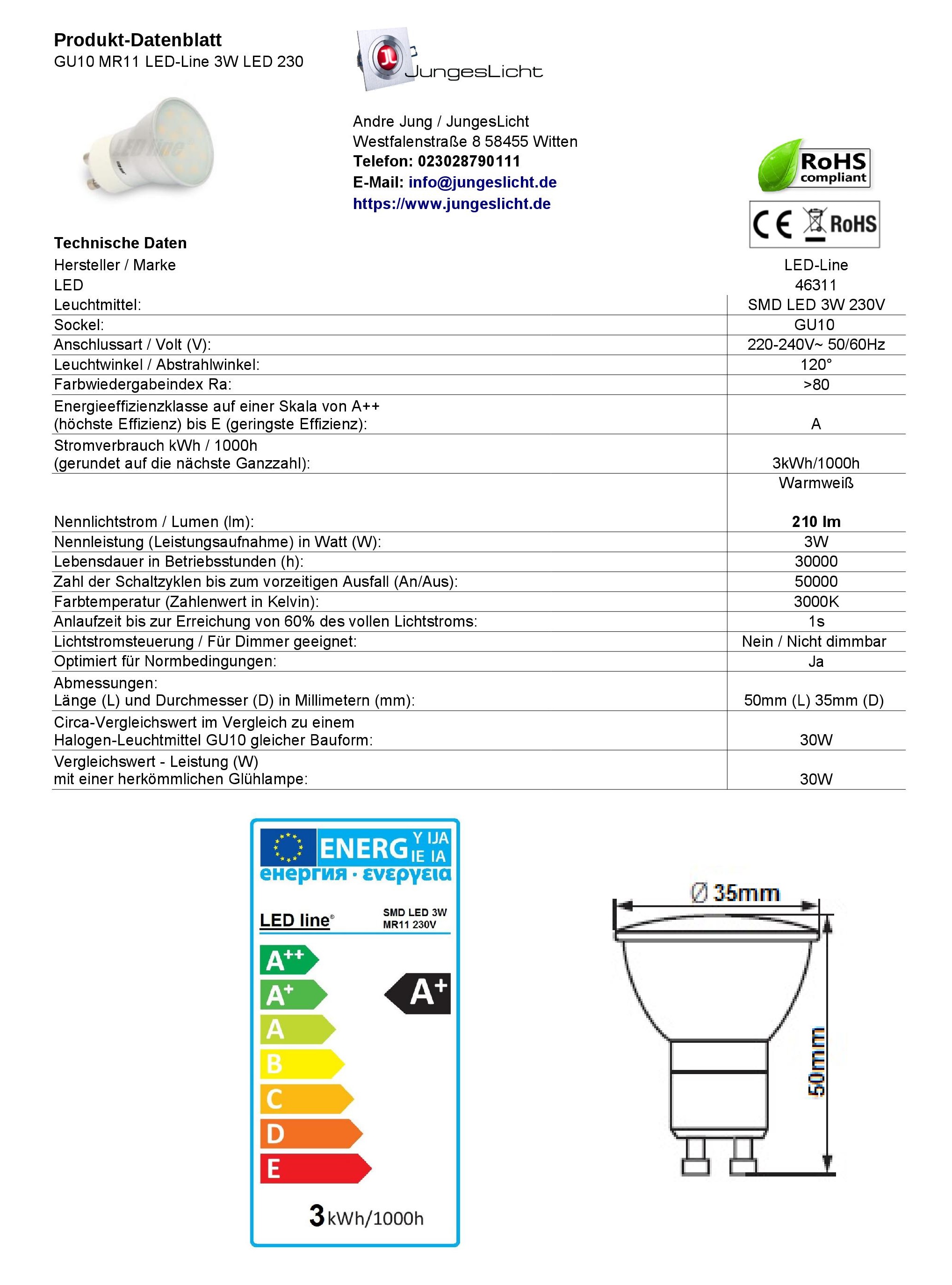 MR11-GU10-3W-LED